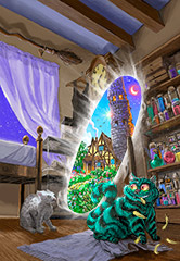 Cover Illustration for Fantasy Novel