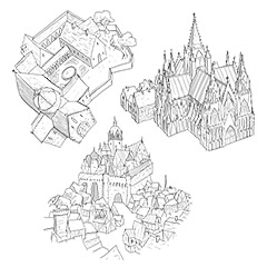 Concept Designs for Medieval Settings
