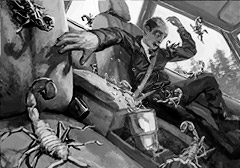 Interior Illustration for Monster Horror Anthology