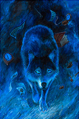 Acrylic and Gouache Painting Illustration